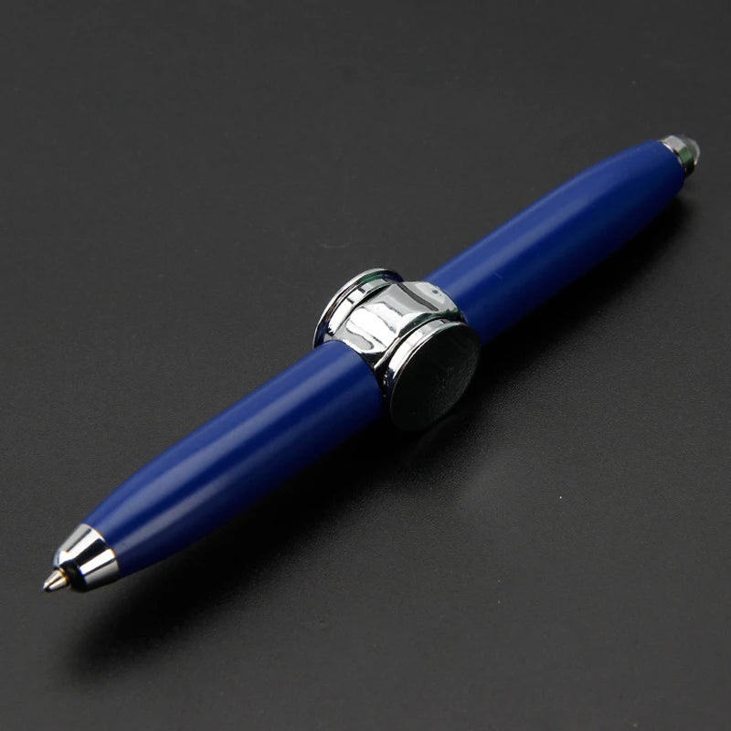 LED Light Spinning Pen Pen Multi-functional Pen Ball Point Pen Anti-Slip High Speed Rotary Toy Pen Learning to Resist Pressure