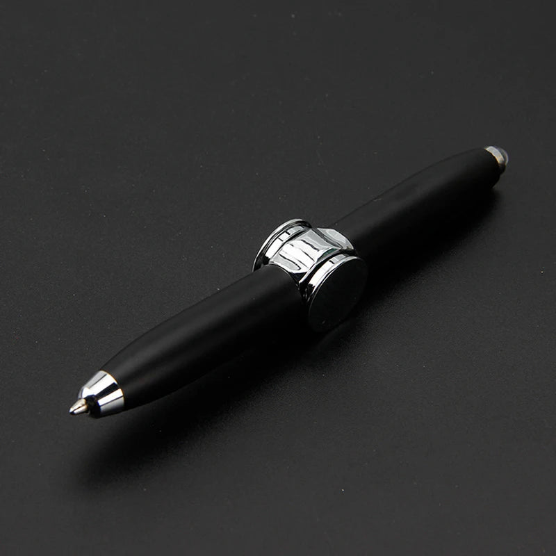LED Light Spinning Pen Pen Multi-functional Pen Ball Point Pen Anti-Slip High Speed Rotary Toy Pen Learning to Resist Pressure